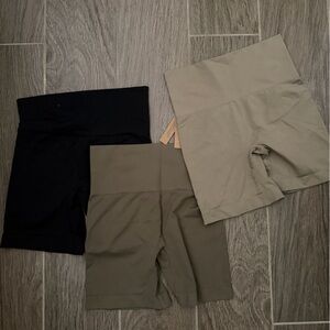 Skims Seamless High-Waist Bike Shorts